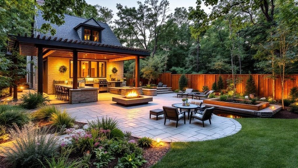 functional outdoor space planning