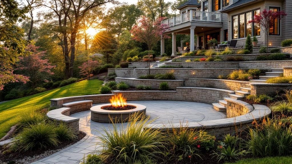functional terraced drainage solutions